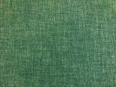 Teal Green Upholstery Backed MCM Mid Century Modern Wool Upholstery Fabric • $65