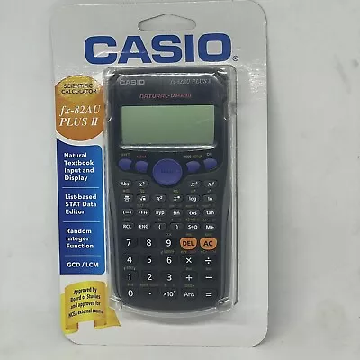 Casio Fx-82AU PLUS II Scientific Calculator New & Sealed Natural VPAM • $35