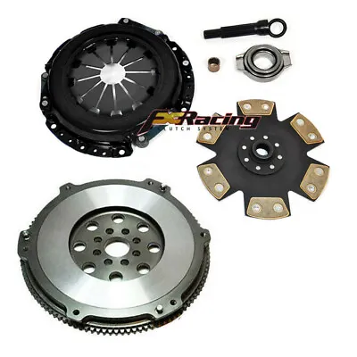 FX HDR6 XTREME CLUTCH KIT+CHROMOLY FLYWHEEL Fits G20 200SX SENTRA SR20DE QG18DE • $279