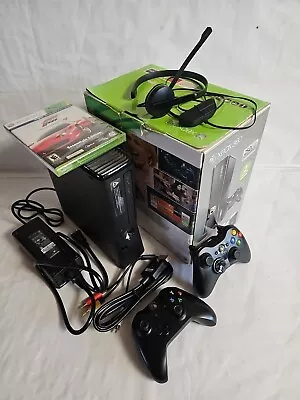 Microsoft Xbox 360 S Slim 250GB - Holiday Bundle 2 Con-s & Forza4  Only New D5  • $150