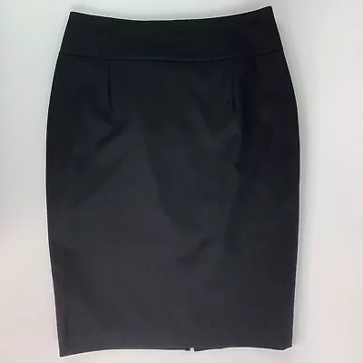 Mossimo Womens Size 6 Pencil Skirt Stretch Back Slit Zipper Workwear Business • $9.99