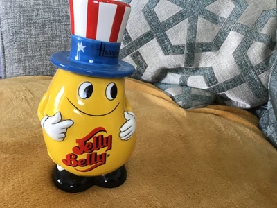 £20 • Buy Jelly Beans. Jelly Belly Beans Yellow Ceramic Storage JAR/CONTAINER. HARRODS.