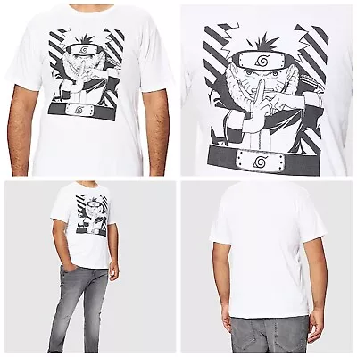 Naruto Shippuden Uzumaki Ninja Anime Manga T Shirt Small • £5.99