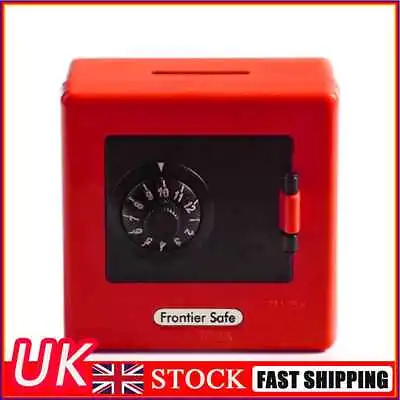 £5.39 • Buy Money Boxes Combination Lock Coin Saving Storage Box Code Cash Case (Red)