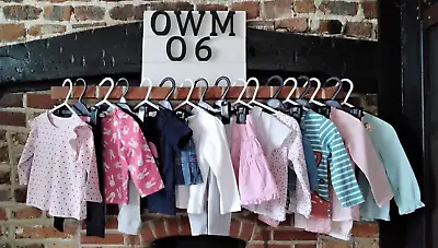 Baby Girls 6-9 Months Clothes Bundle   Spring / Summer Mix    EE • £20