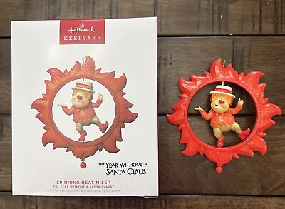2023 Hallmark Ornament SPINNING HEAT MISER Year Without A Santa Claus Spinner • $29.88