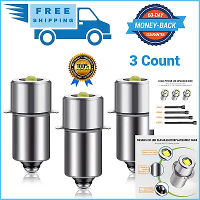 3 Count Maglite 300L Led Bulb 3 4 5 6 Cell C D Flashlight Upgrade Replacement*** • $14.97