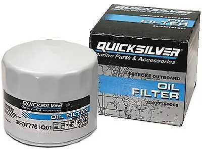 New Quicksilver Oil Filter Assembly Quicksilver 35-877761q01 Fits Merc Mariner F • $12.95