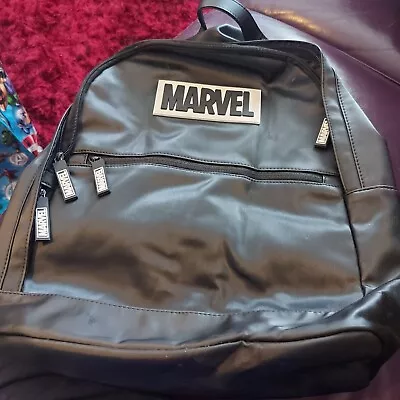 Disney Marvel Black Backpack (S&J - 9) • £19