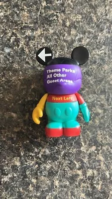 Disney Vinylmation Park Series 6 All Other Guest Areas Road Sign Variant Rare 3” • $275.99