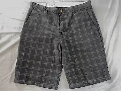 Volcom Flat Front Frickin Plaid Chino Skate Shorts. Men's Size 34 Read. • $12.99