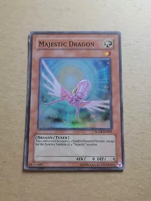 Majestic Dragon - SOVR-EN001 - Super Rare - Unlimited - YuGiOh-LP  • $2.50