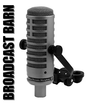 New MXL BCD-1 Dynamic Broadcast Microphone RARE Limited GRAY Edition  Buy It NOW • $139.95