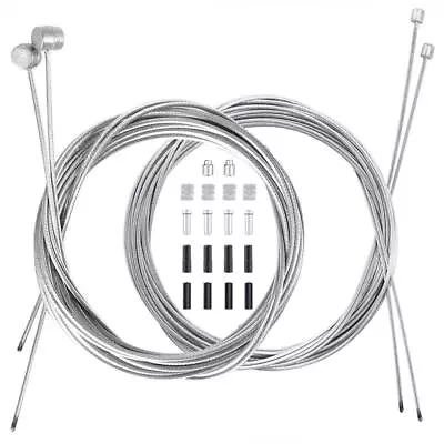4pcs Bike Brake & Shifter Cable Set Complete Inner Replacement Kit For Mountain • $6.92