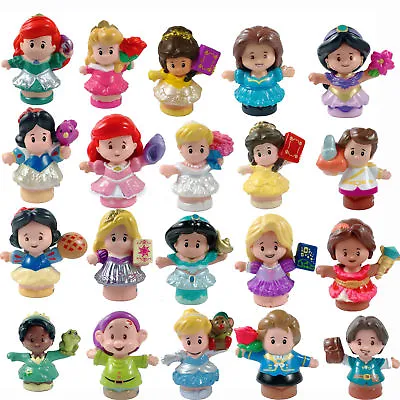 £3.48 • Buy Up To 15 Kind Fisher Price Little People Disney Princess Tiana Ariel Prince Adam