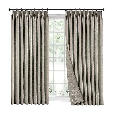 LIYAXUN Motorhome Windshield Curtains Pinch Pleat Faux Linen Curtains For Sm... • $50.37