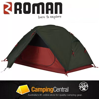 ROMAN OZTRAIL CRADLE HIKER 2 PERSON TENT Compact Hiking Lightweight Tent 3.1kg • $179.99