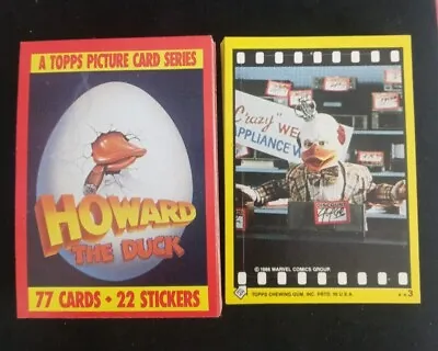 1986 Topps Howard The Duck Movie Trading Cards (Pick Your Card) • $1.70