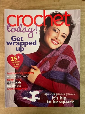 $8 • Buy Crochet Today Magazine January 2008 Vintage Yarn Patterns