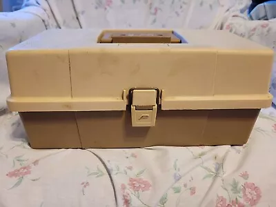 VINTAGE Plano Tackle Box 4901  *FULL OF TACKLE* • $40