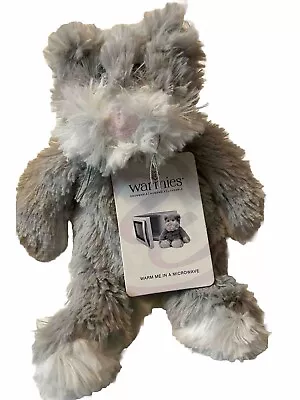 Warmies Cat Kitten Weighted Plush Heat Therapy French Lavender Stuffed Gray 9  • $19.99