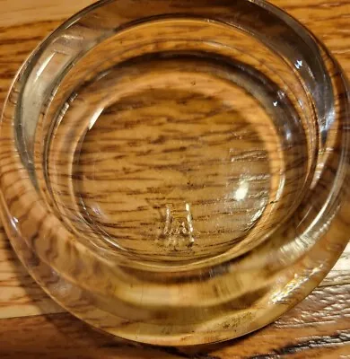 10 Vintage Glass Furniture Coasters Some Atlas Marked Clear Amber • $19.90