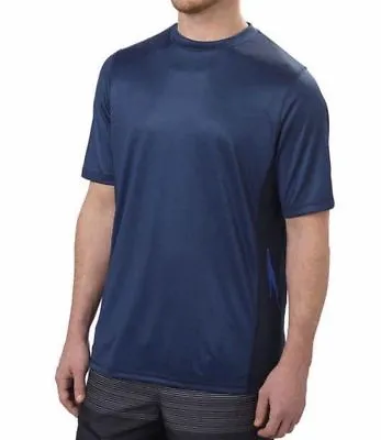 Speedo Men's UPF 50 Short Sleeve Rashguard Swim Tee - Size: S M.            B-5 • $12.99