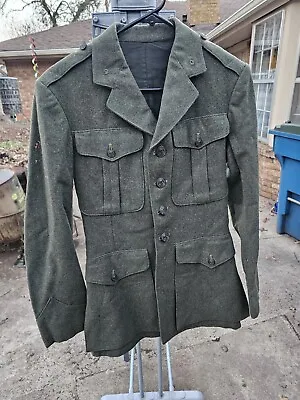 WW2 /USMC/ US Marine Corps Ike Jacket Dress Uniform Jacket USED • $50