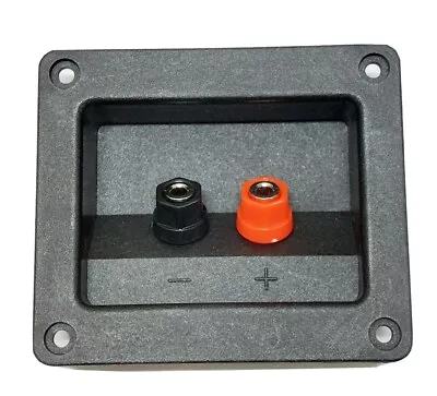 £3.30 • Buy Speaker Terminal Panel With Binding Post / 4mm Socket