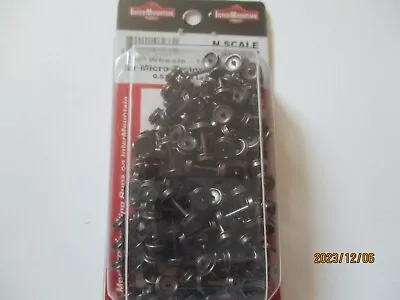 Intermountain # 60058 Metal 36  Wheels For Micro-Trains Trucks. 0.537  100 Axles • $99.95