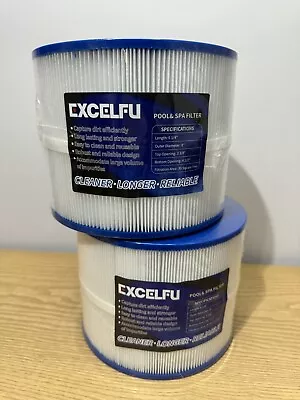 LOT OF 2  EXCELFU  Pool & Spa Filter Cartridge For Bull Frog Wellspring • $19