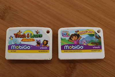 Mobigo Lot Of 2 Games Pre-Owned/Untested Dora Touch And Learn • $8