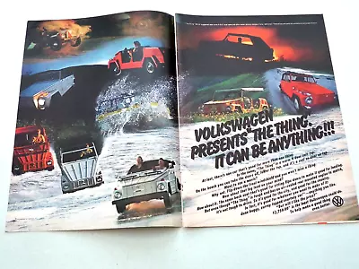 1973 Volkswagen Thing Ad  The Thing  It Can Be Anything!!! • $10.95