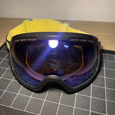 VonZipper VZ Ski Snowboarding Goggles Black Frame With Indigo Mirrored Lens • $39.95