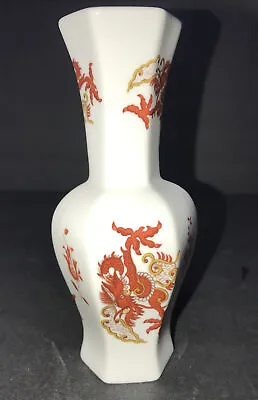 Crown Staffordshire Bone China Rangoon Dragon Vase E379 1801 • $10