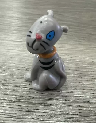 Caillou Gilbert Kitty Action Figure Caillou's 2.5  FIGURINE Gray Cat PBS Kids • $8.69