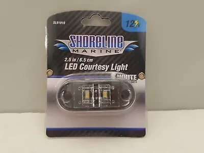 NEW SHORELINE MARINE LED Courtesy Light 12v SL91910 White Color • $8.99