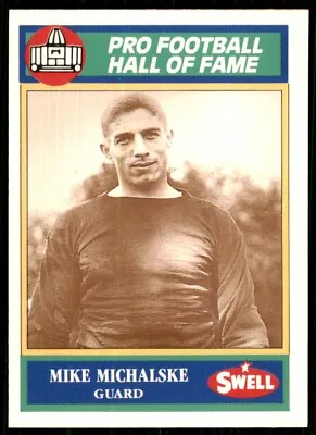 1990 Swell Greats Hall Of Fame Mike Michalske Green Bay Packers #21 • $1.95