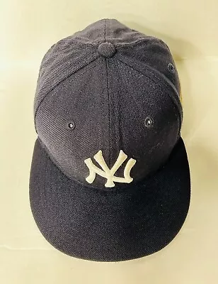 RARE New York Yankees Mariano Rivera New Era 59FIFTY Kids Cap Hat World Series • $100