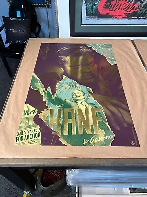 Mondo Artist - Martin Ansin - Citizen Kane - Gold Foil Variant - #d Of 50 • $300