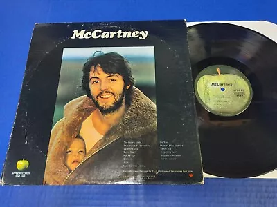 Paul McCartney - Self-Titled -1970 LP Apple STAO 3363 Gatefold EX VINYL Beatles • $18.74