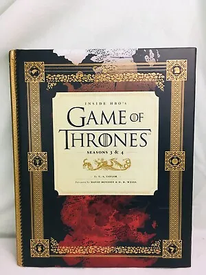Inside HBO’s Game Of Thrones Season 3 & 4 Book By C.A Tyler Making Of • £10