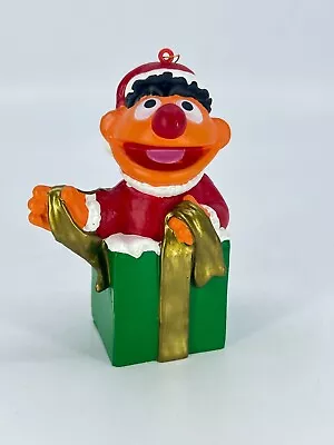 Vintage Sesame Street Ernie Christmas Ornament By Jim Henson Productions Disney • $6