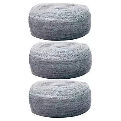 3roll Steel Wool For Clearance Blocking Fabric Diy Kit Wire Wool Hardware Cloth  • $14.24