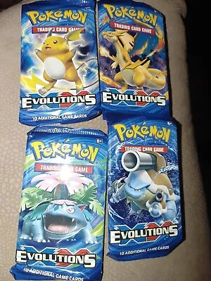 Pokémon XY Evolutions Booster Pack Sealed 1 Pack Random Art • $20