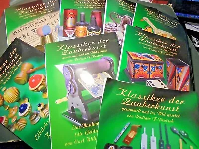 £25.52 • Buy 8x Magazine MAGIC Magic Art COLLECTION RÜDIGER GERMAN Magic Equipment Magician