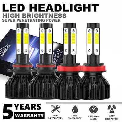 For Mitsubishi Outlander Sport 2011-2019 High Low Beam Combo LED Headlight Bulbs • $39.99