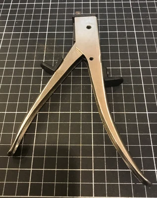 $16.88 • Buy Vintage Nibbler Silver Tone Nibbling Tool Sheet Metal Cutter