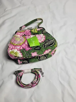 Vera Bradley Olivia Pink Mini Frame Crossbody Shoulder Small Purse Clasp Floral • $28.99