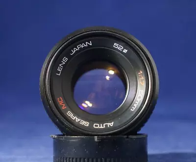 Vintage  50mm F/1.7 Auto Sears MC Lens Pentax K Mount EXCELLENT! • $25